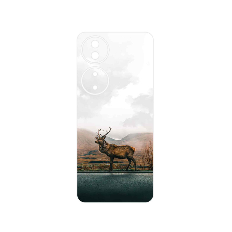 برچسب پوششی ماهوت مدل Horned_Deer مناسب برای گوشی موبایل آنر X7b