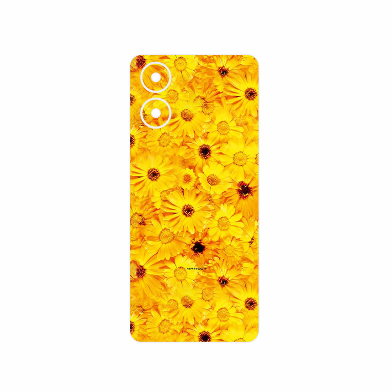 برچسب پوششی ماهوت مدل Yellow_Flower مناسب برای گوشی موبایل موتورولا Moto G04s