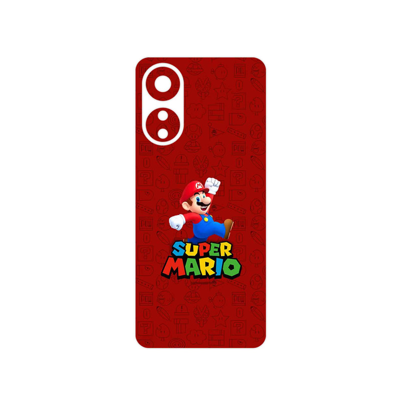 برچسب پوششی ماهوت مدل Super_Mario_Game مناسب برای گوشی موبایل اپو A78 4G