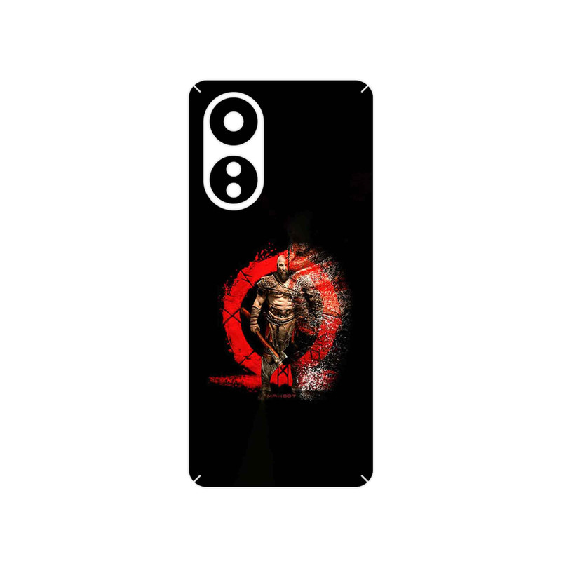برچسب پوششی ماهوت مدل GOD_OF_WAR مناسب برای گوشی موبایل اپو A58 4G