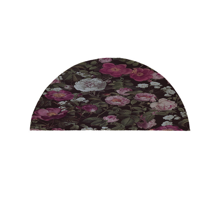 پادری مدل نیم دایره طرح گل کد 9335 سایز 90×45 سانتی متر