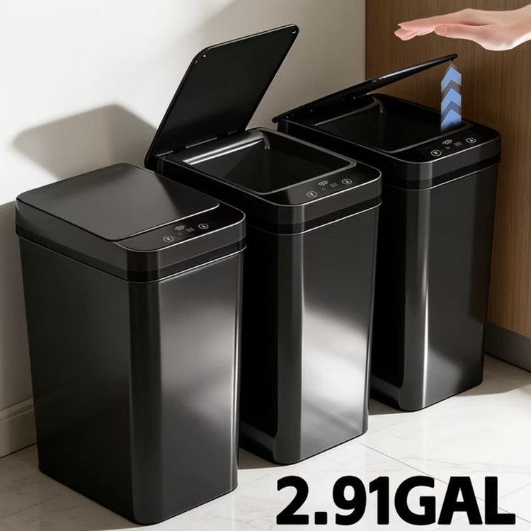 سطل زباله لمسی هوشمند مدل Touchless گنجایش ۱۱.۵ لیتر