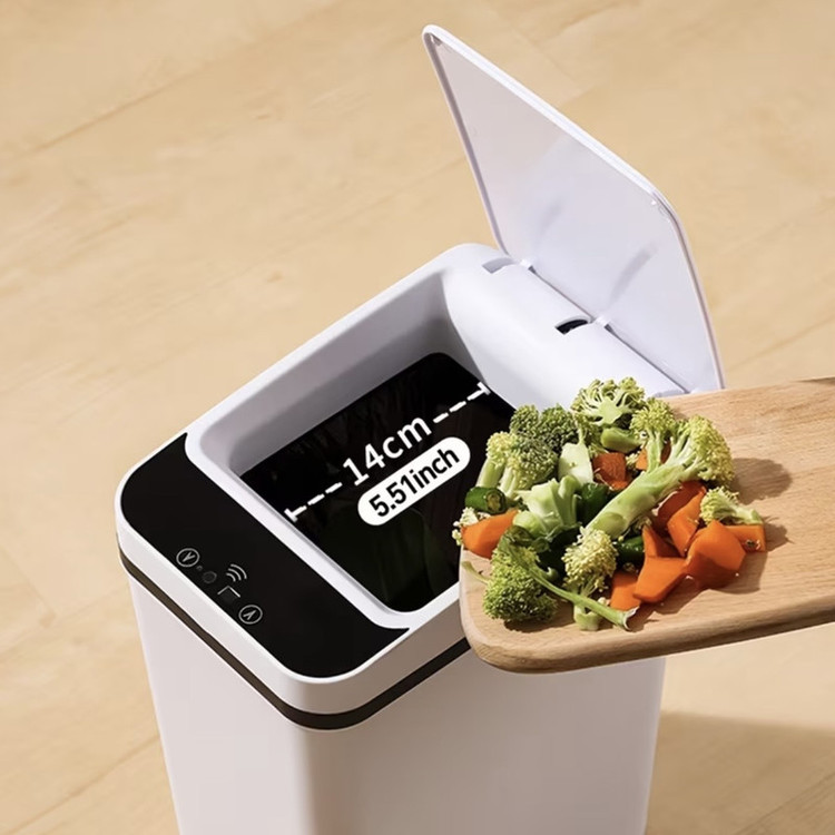 سطل زباله لمسی هوشمند مدل Touchless گنجایش ۱۱.۵ لیتر