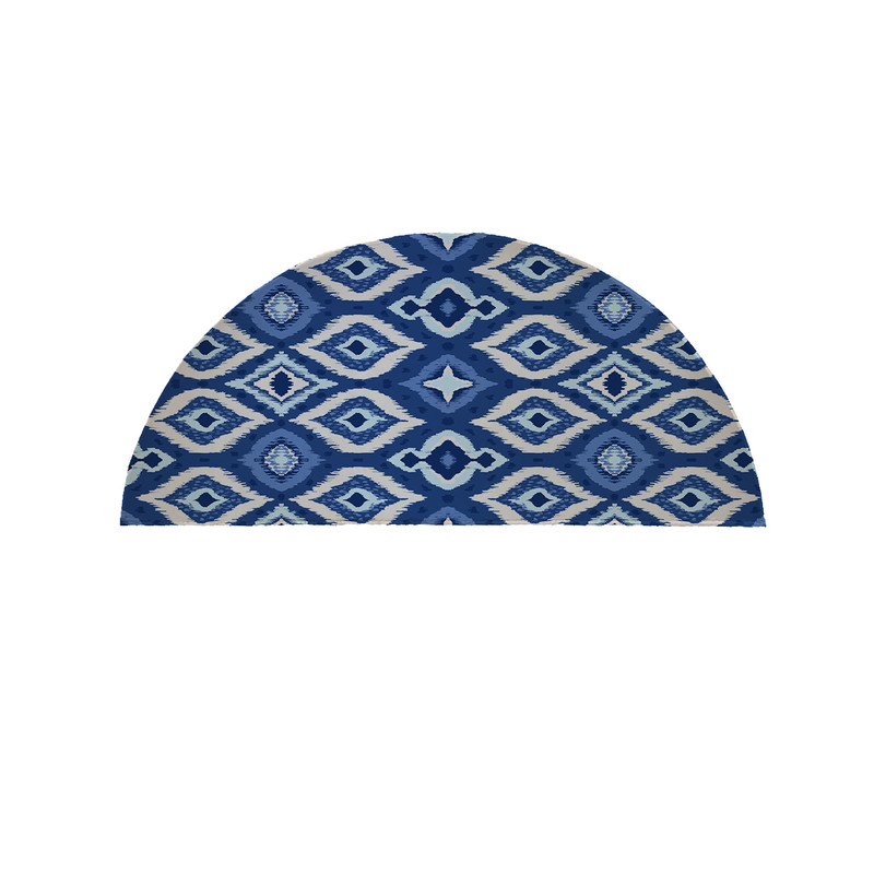 پادری مدل نیم دایره طرح کلاسیک کد 9266 سایز 90×45 سانتی متر