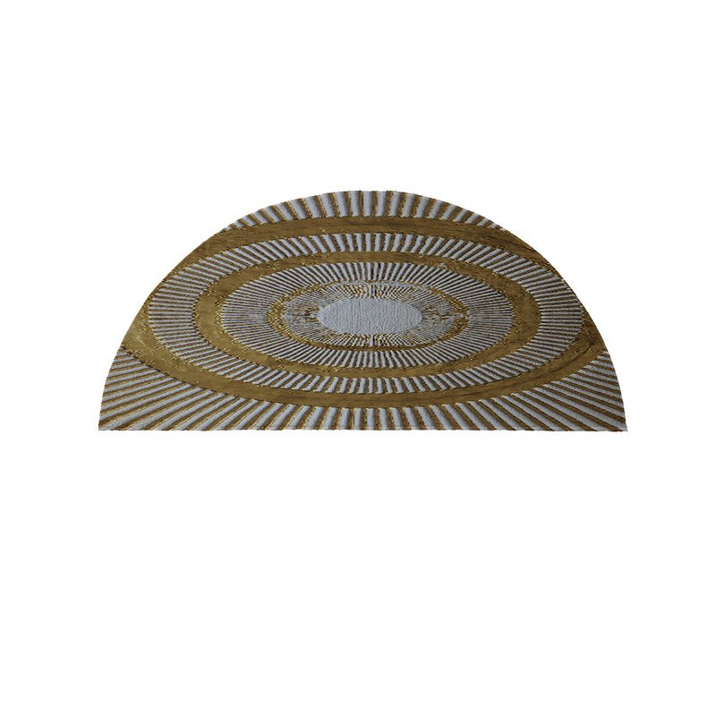 پادری مدل نیم دایره طرح کلاسیک کد 8817 سایز 90×45 سانتی متر