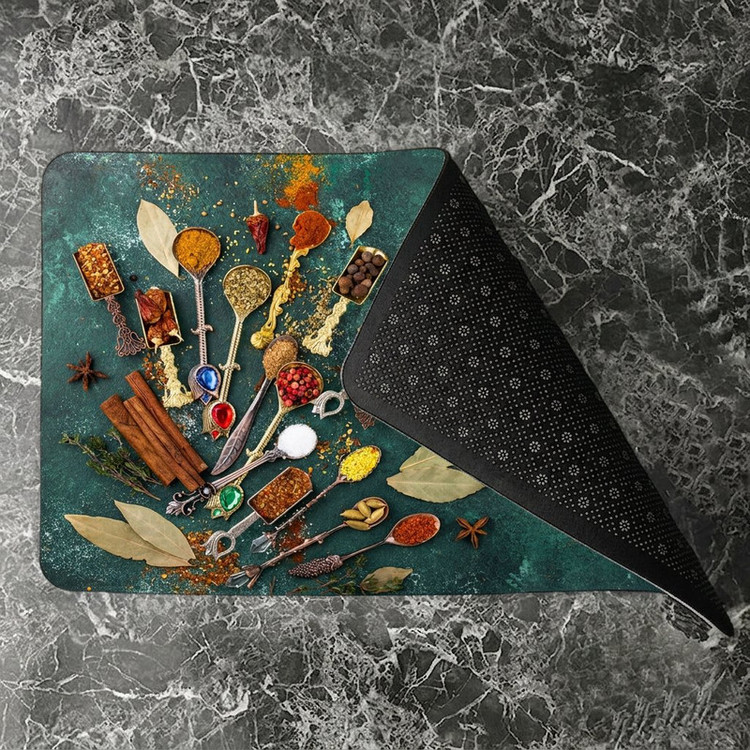 پادری مدل آشپزخانه طرح ترک کد S.1612 سایز 75x46 سانتیمتر مناسب برای فضای داخلی