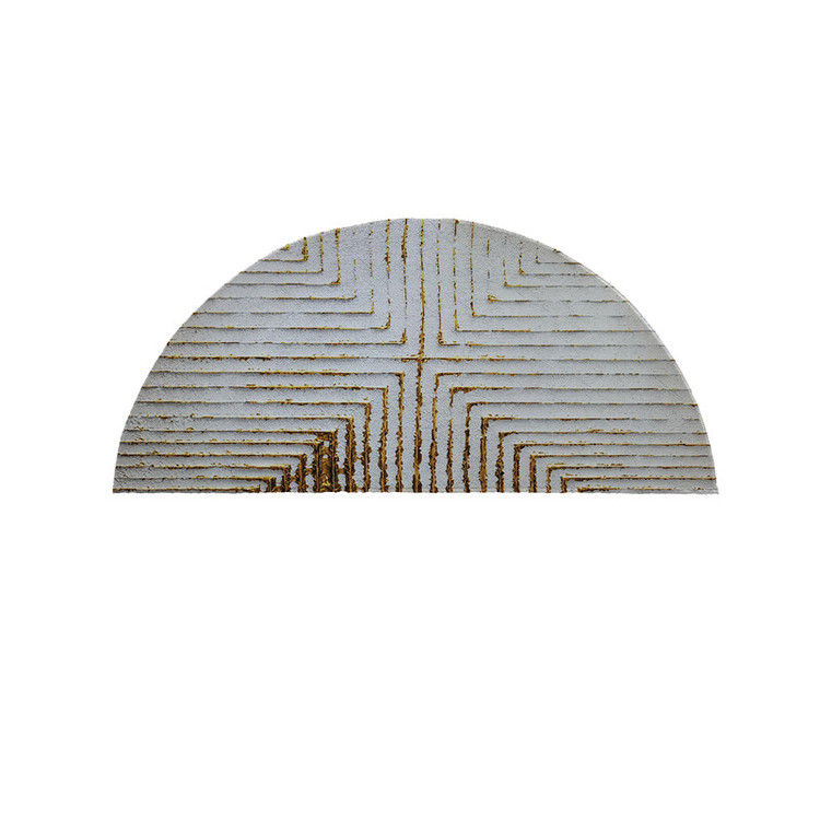 پادری مدل نیم دایره طرح مدرن کد 8898 سایز 90×45 سانتی متر