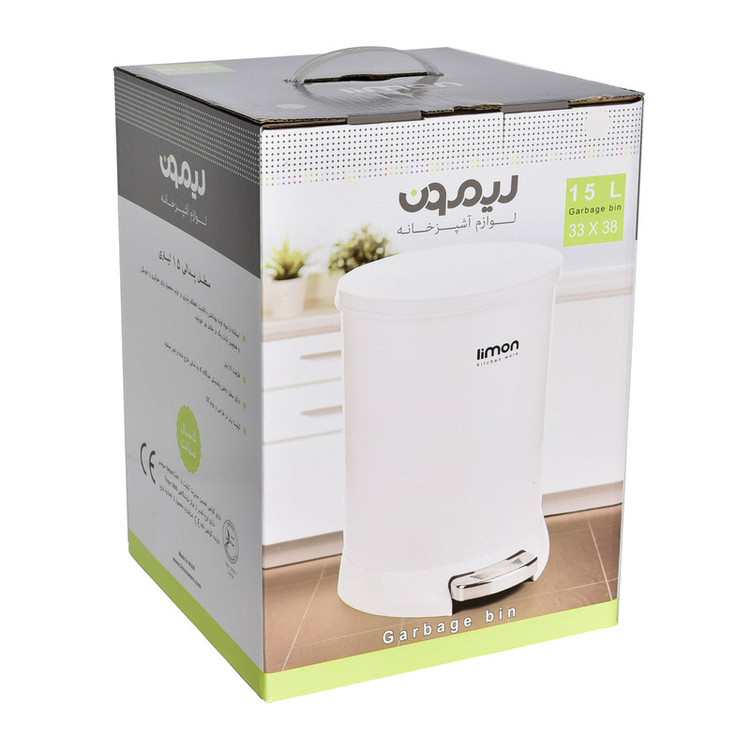 سطل زباله پدالی لیمون کد 1168