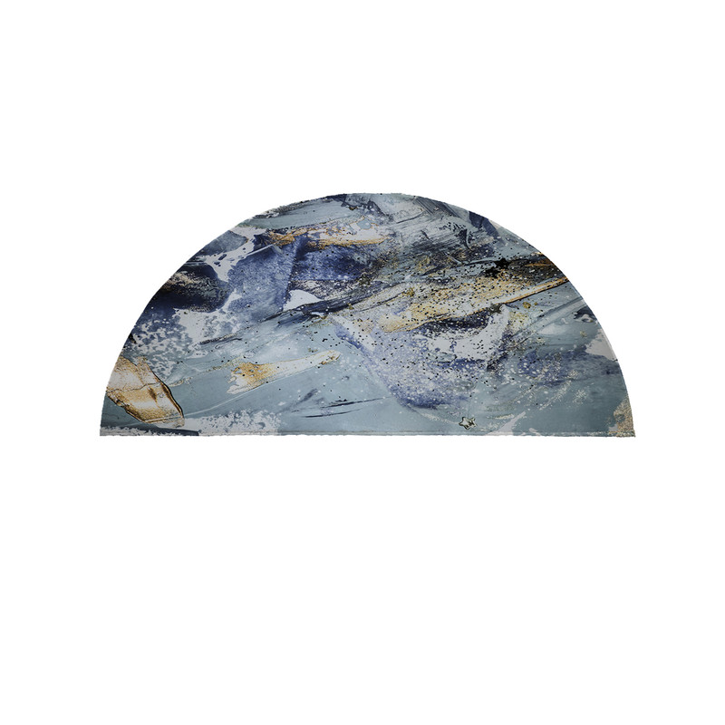 پادری مدل نیم دایره طرح ابروبادی کد 9160 سایز 90×45 سانتی متر