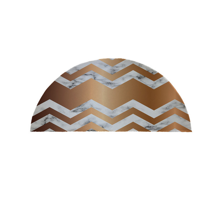 پادری مدل نیم دایره طرح کلاسیک کد 8637 سایز 90×45 سانتی متر