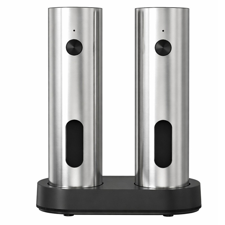 فلفل ساب و نمک ساب شارژی مدل KYMQ-67C مجموعه 2 عددی به همراه استند شارژ