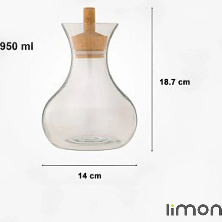 بطری آب لیمون مدل تنگ گنجایش 0/95 لیتر