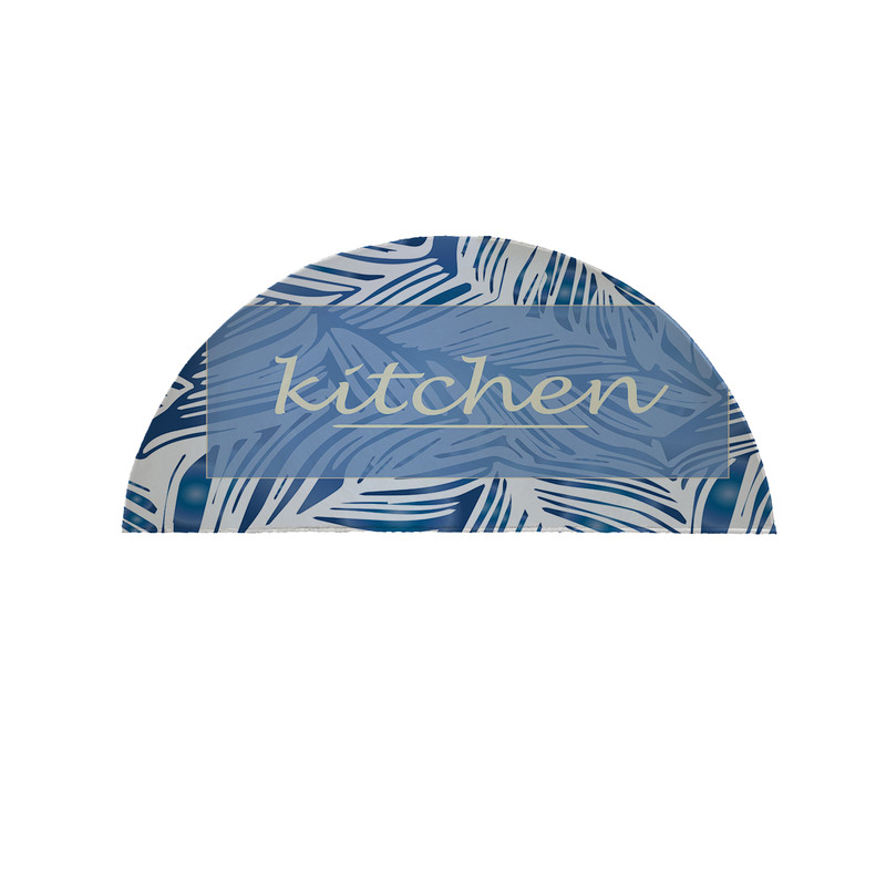 پادری مدل نیم دایره طرح Kitchen کد 9323 سایز 90×45 سانتی متر