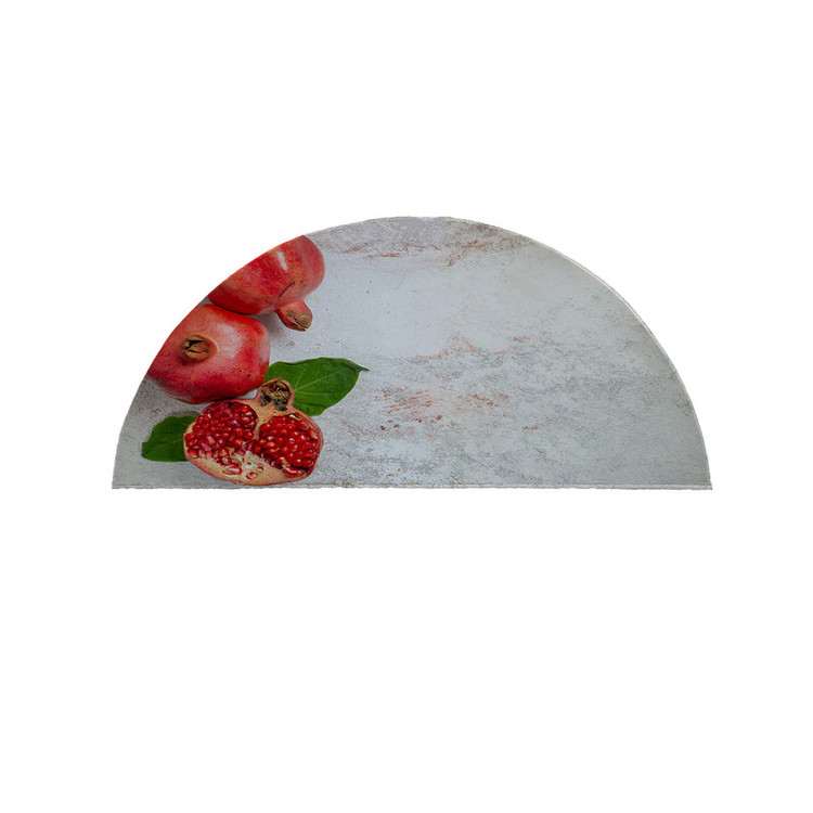 پادری مدل نیم دایره طرح انار کد 9379 سایز 90 × 45 سانتی متر
