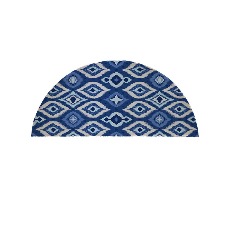 پادری مدل نیم دایره طرح کلاسیک لوزی کد 9266 سایز 90×45 سانتی متر