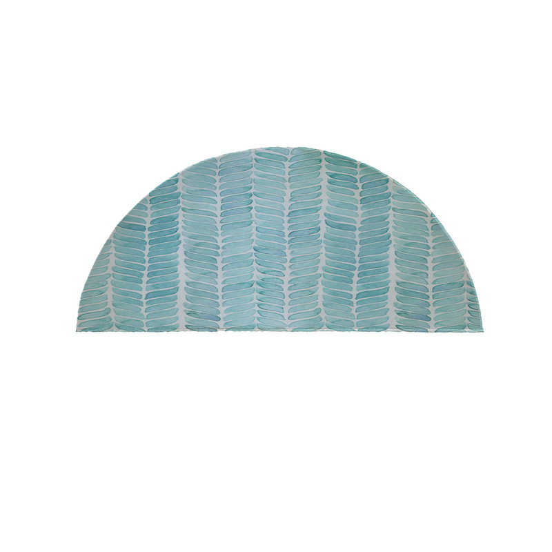 پادری مدل نیم دایره طرح ابروبادی کد 9133 سایز 90×45 سانتی متر
