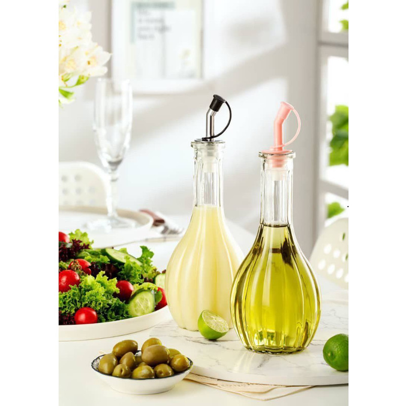 بطری روغن مدل سورن طرح درب رنگی
