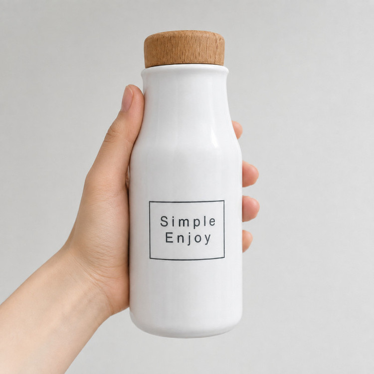 بطری شیر مدل Simple Enjoy ظرفیت 0.5 لیتر