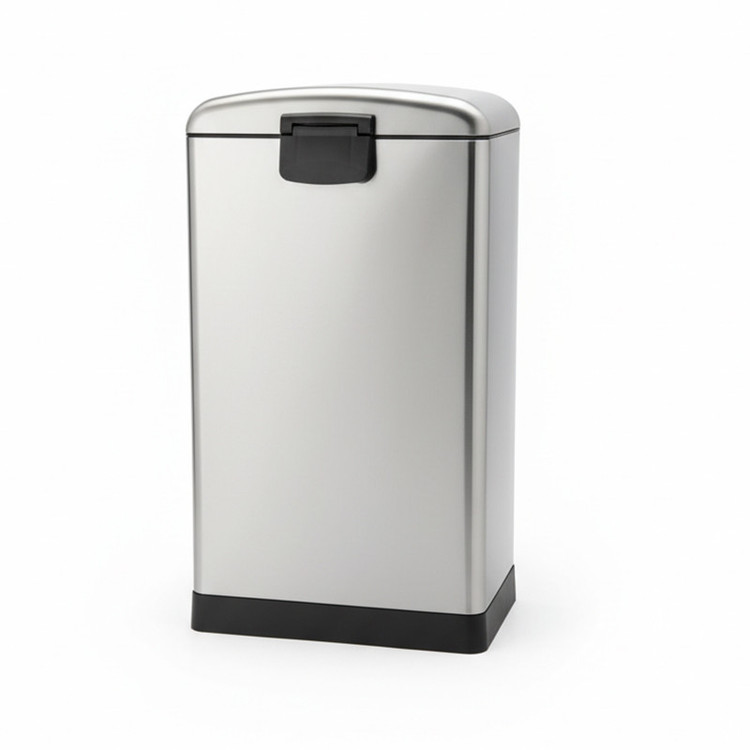 سطل زباله پدالی دلفین مدل ss-L40-3040 گنجایش 40 لیتر