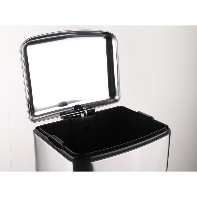 سطل زباله پدالی دلفین مدل Pr-20ltr-ss