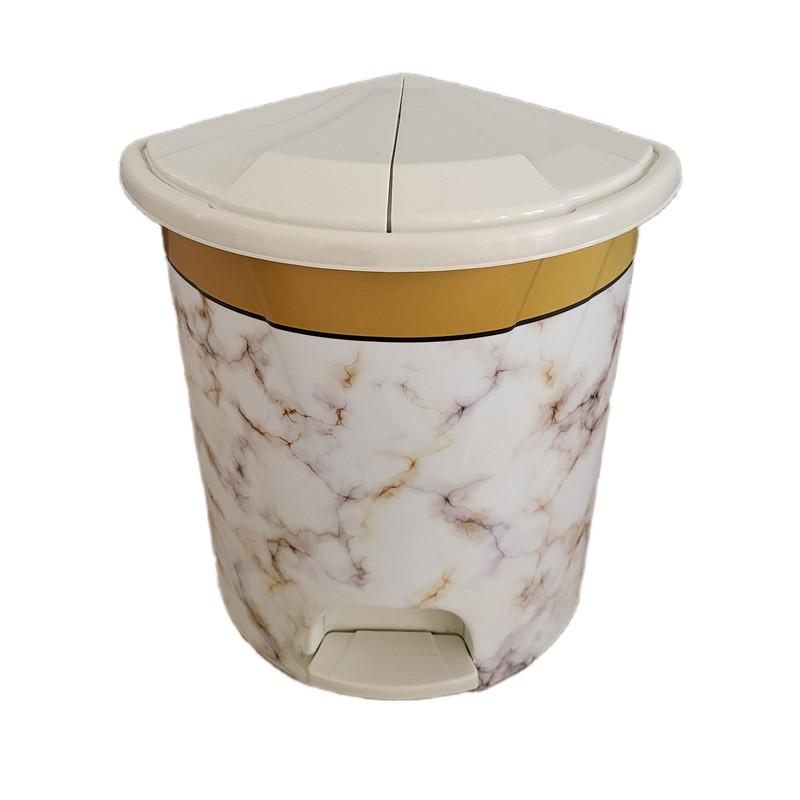 سطل زباله پدالی مدل سنگ پروانه ای T3