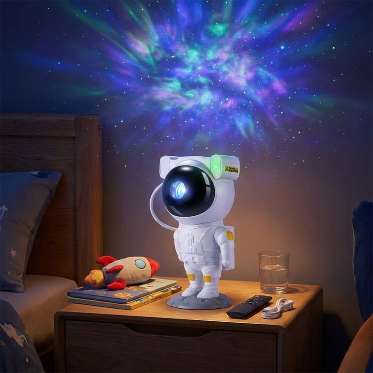 چراغ خواب مدل کنترلی کهکشانی Astronaut کد 298