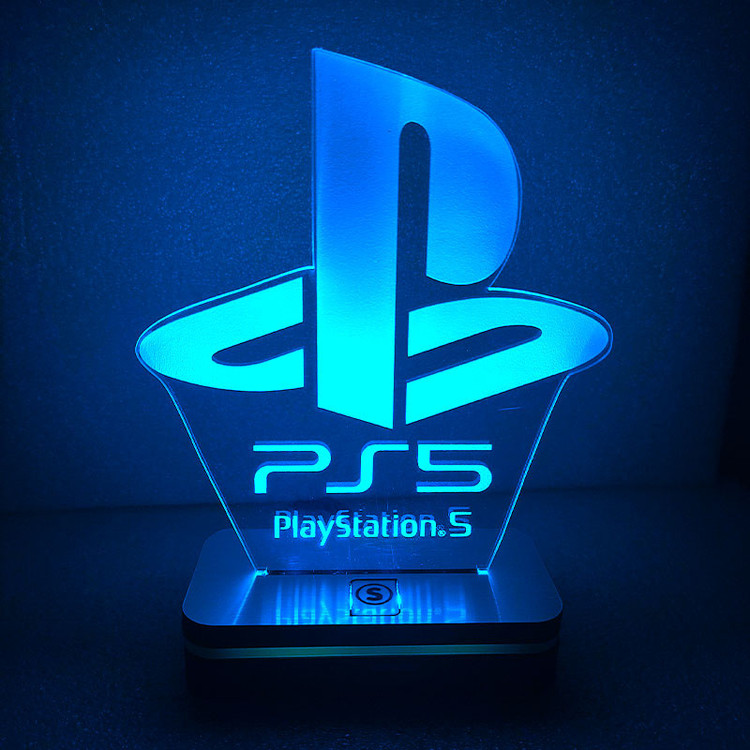 چراغ خواب طرح PS5 مدل هفت رنگ