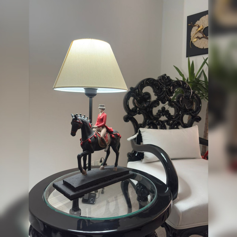 آباژور رومیزی مدل اسب هرمس