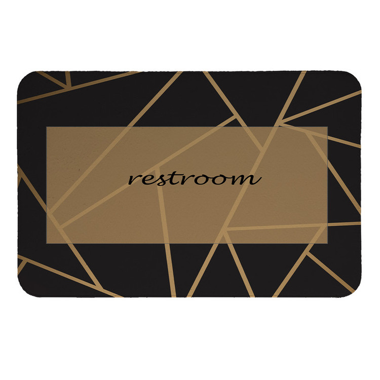 پادری طرح Restroom کد 8725 سایز 50 × 70 سانتی متر