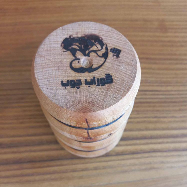 ظرف عسل خوری گوراب چوب مدل چوبی کد AL4001