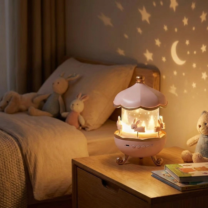 چراغ خواب مدل Bunny’s Carousel