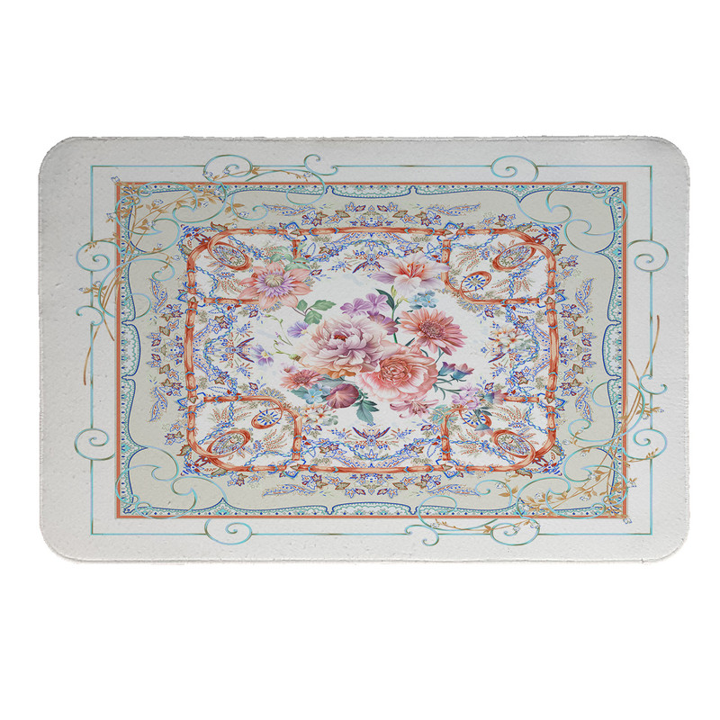 پادری طرح گل کد 5214 سایز 50 × 70 سانتی متر