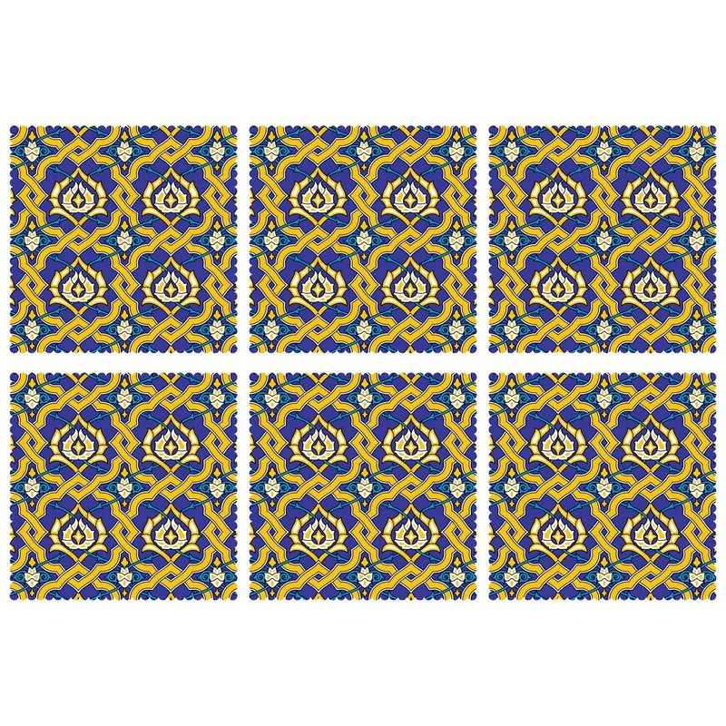 زیر بشقابی کد U1-42098 ست 6 عددی