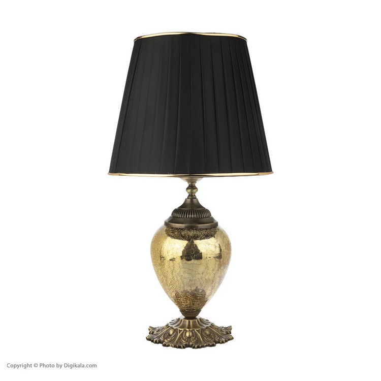 آباژور رومیزی نورهام مدل NHM-CHRGLD-15