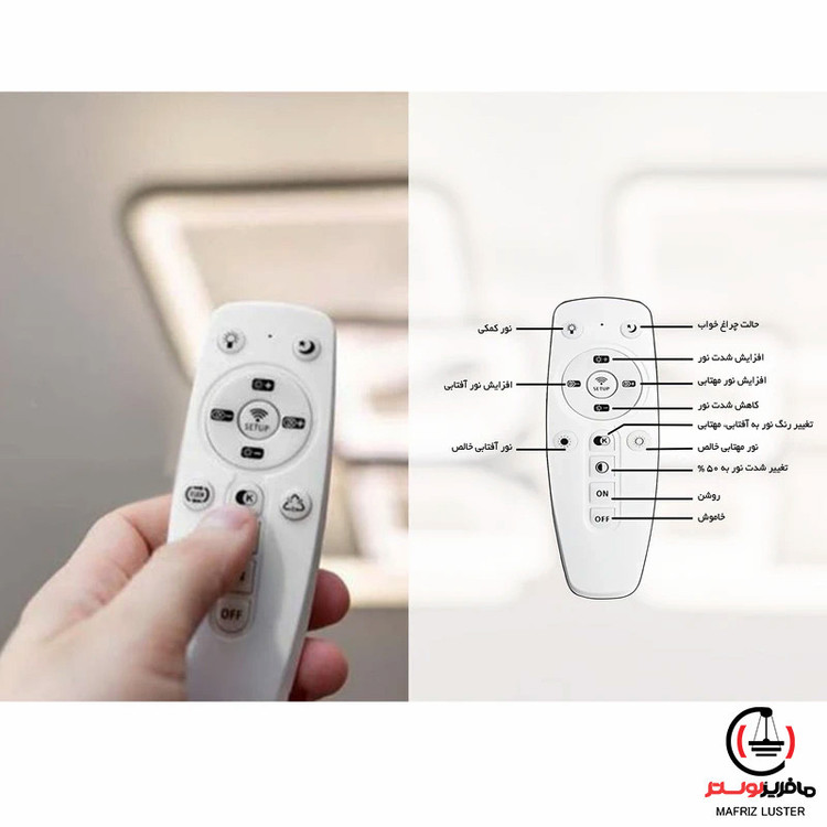آباژور ایستاده مافریز مدل مدرن کد LSB140