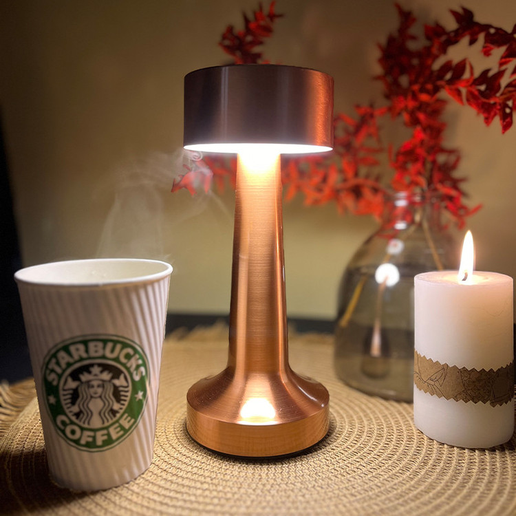 آباژور رومیزی طرح چتری شارژی