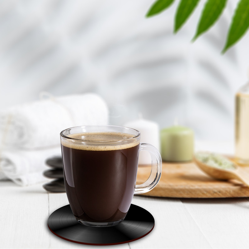 زیر لیوانی لوکسینو مدل صفحه گرامافون کد Old_2535