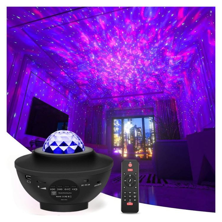چراغ خواب مدل GALAXY LIGHT اسپیکردار
