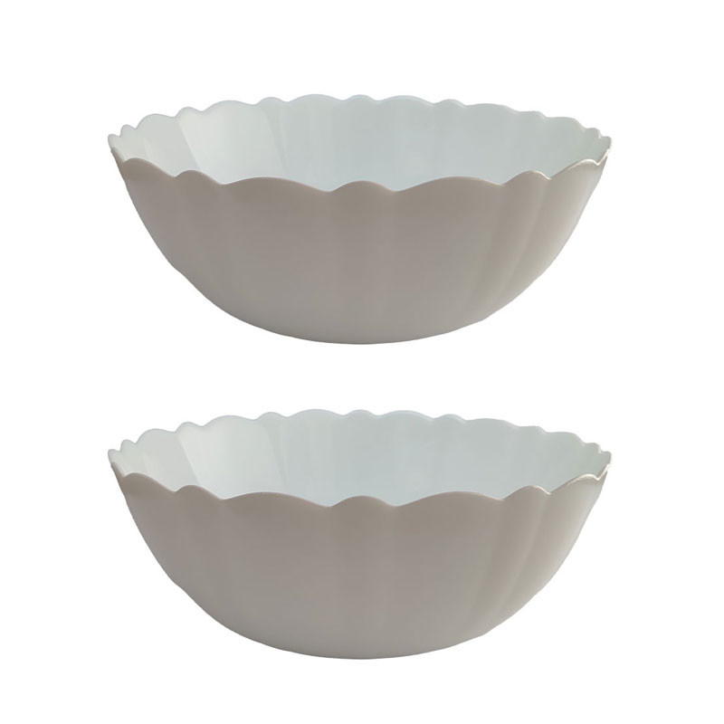 کاسه مدل سالاد خوری طرح کنگره بسته 2 عددی