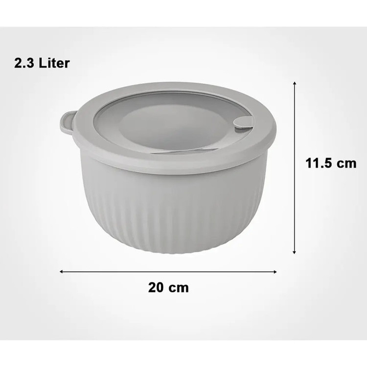 کاسه لیمون مدل درب دار کد HS2223 مجموعه 3 عددی
