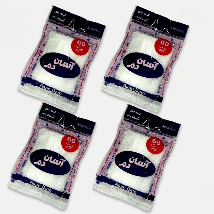 فیلتر چای آسان دم مدل اقتصادی چهار بسته 60 عددی