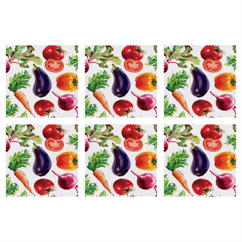 زیر لیوانی مدل C1-42516 بسته 6 عددی