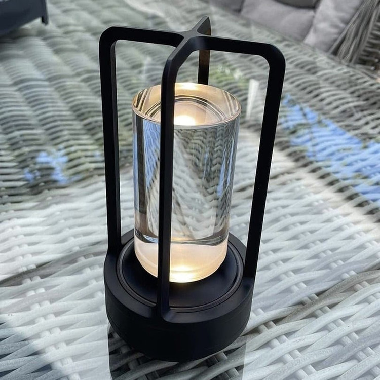 چراغ رومیزی مدل شیشه ای کد ۱۸