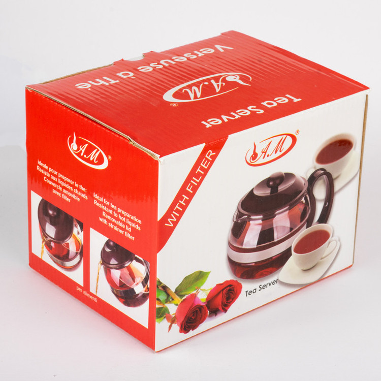 قوری ای ام مدل پیرکس گنجایش 1200 میلی لیتر