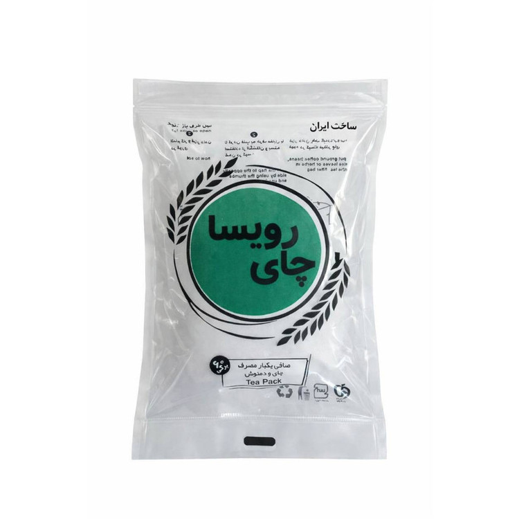 فیلتر چای مدل رویسا بسته 60 عددی