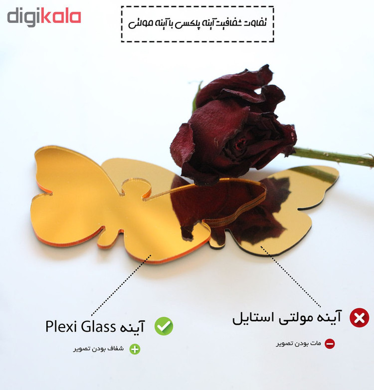 آینه پلکسی گلس پدیده شاپ مدل پرواز خیال
