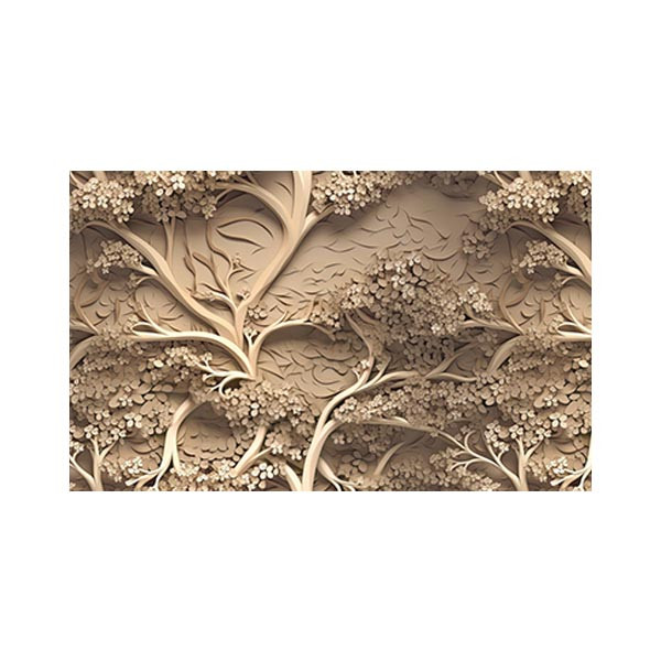 پادری مدل گل و طبیعت کد M35M001-MF0107 سایز 76x46 سانتی متر