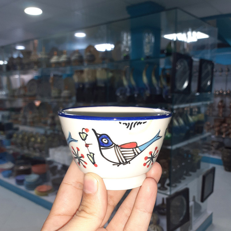 پیاله مدل مرغی بسته 6 عددی