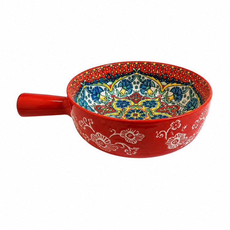 کاسه طرح سنتی ایزنیک مدل بهار