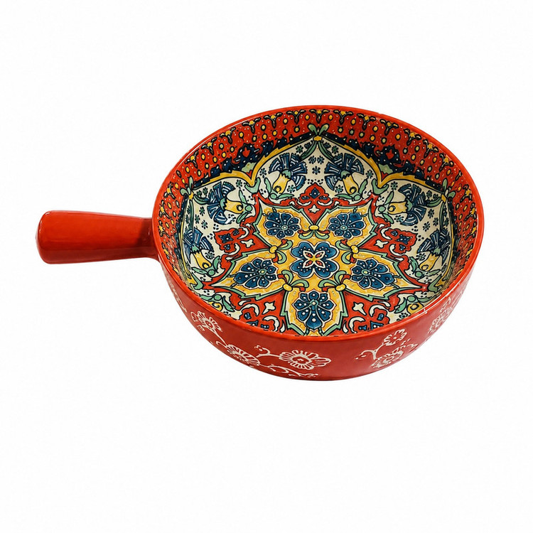 کاسه طرح سنتی ایزنیک مدل بهار